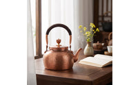 Hammered Copper Teapot Vintage Style Copper Teapot Decorative Tea Vessel for Collectors