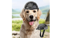 Photo Prop Pet Helmet Lightweight Dog Safety Helmet Adjustable Strap for Cats, Outdoor, Motorcycle Rides, Biking