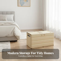 Wheeled Lowheight Bin Built-in Handles Underbed Container with casters