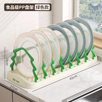厨房置物架多功能碗盘碗碟收纳架碗筷收纳盒碗柜家用放碗架沥水架