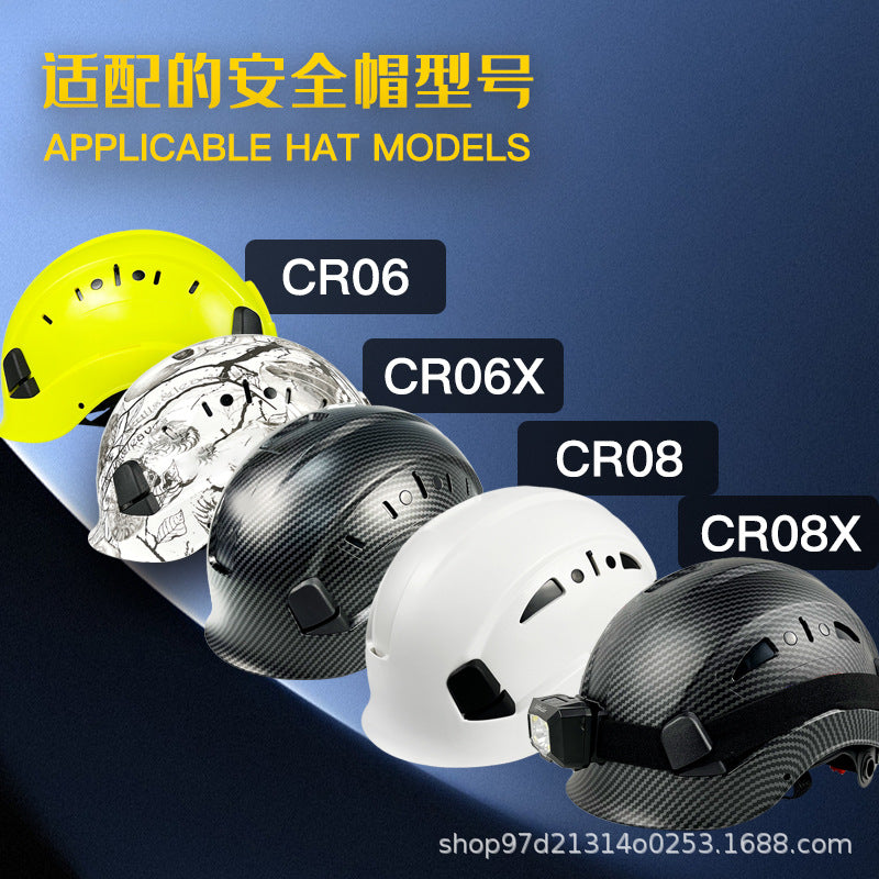 Polyester Safety Helmet Liner with Adjustable Knob and Buckle