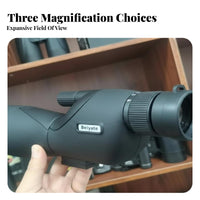 ED Glass Lens Tripod Bird Watching Waterproof & Fogproof High Power Spotting Fog-Proof High Power Monocular Tele FMC Green Film Coating for Outdoor Enthusiasts, Amateur Astronomers, Scenery Viewing, Stargazing, Outdoors, Sporting Events