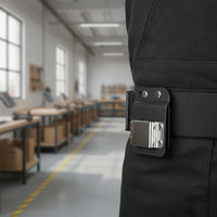 Tool Belt Holder Slimline Drill Holder with Belt Clip Simple Hook Carrier Handsunrestricted Heavy-Duty for Tradespeople