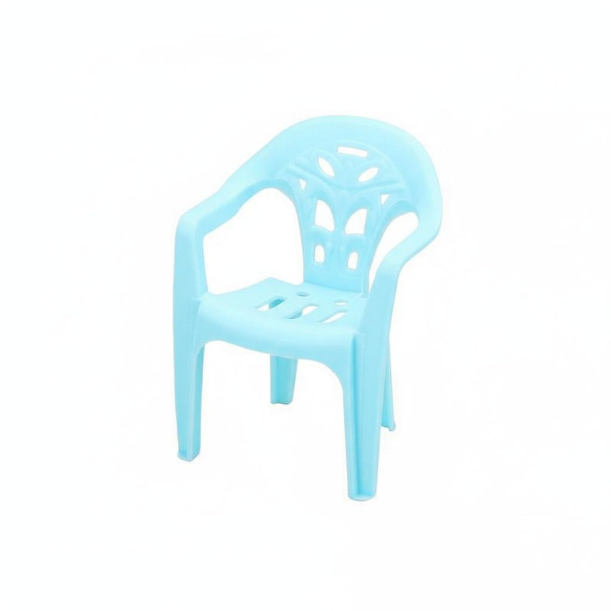 Miniature Armchair Realistic Design Tiny Chair Model Stackable Toy Accessory for Doll Collectors, Hobbyists