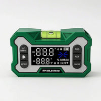 Two-axisAxis Digital Angle Gauge with Laser Digital Angle Detector with Laser Rechargeable Inclinometer with Bubble Level Easy-to-Read for Carpenters, Woodworkers, Diyers, Leveling, Alignment, Woodworking