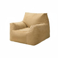 Removable and Machine-washable Cover Bean Bag Armchair Space Saving Lounge Chair Comfortable Design Soft Seating Modern aesthetic for Adults, Students, video game enthusiasts, Living Room, Lounging, Apartment, literary alcove