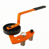 Curved Touch Surface Deck Board Straightener Clamp Style Deck Board Straightening Tool Wheel Base Steel