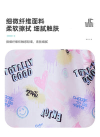 zoke洲克成人浴袍开衫吸水速干斗篷女士防晒保暖浴巾游泳专用浴袍