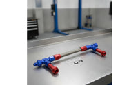 High Pressure Braided Fuel Hose Assembly Abrasion Resistant Fuel Line with AN Fittings for Engine Bay