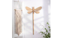 Wooden Dragonfly Clothes Pole Finely Polished Dragonfly Clothes Reacher Design Laundry Accessory