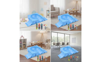 Finger Skateboard Ramp Set Modular Fingerboard Skating Area Kit Tabletop Finger Skateboard Ramp for Kids, Beginners, Desk, Classroom