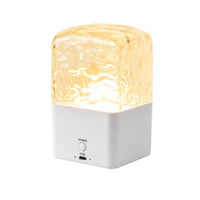 Color-Changing Ambient Lamp with Bluetooth Speaker Distance-Operated-Controlled Water Ripple Display Lamp Rgb Light Ocean Wave for Students