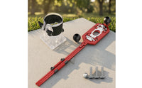 Router Base with Positioning Ruler Router Circle Cutting Jig Wear-Resistant Tool for Woodworkers, Carpenters, Workshops