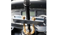 High Strength Crankshaft Pulley Puller Crank Pulley Removal Tool Thickened Harmonic Damper Puller Heavy Duty for Mechanics, Auto Repair Workers, Garage