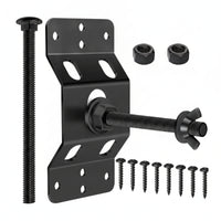 Hand-Tightening Wall Mount Spare Tire Bracket Load-Bearing Spare Tire Mount with Bracket Space-Saving Secure for Trailer Owners, Truck Drivers, Enclosed Trailers, Garages, Warehouses
