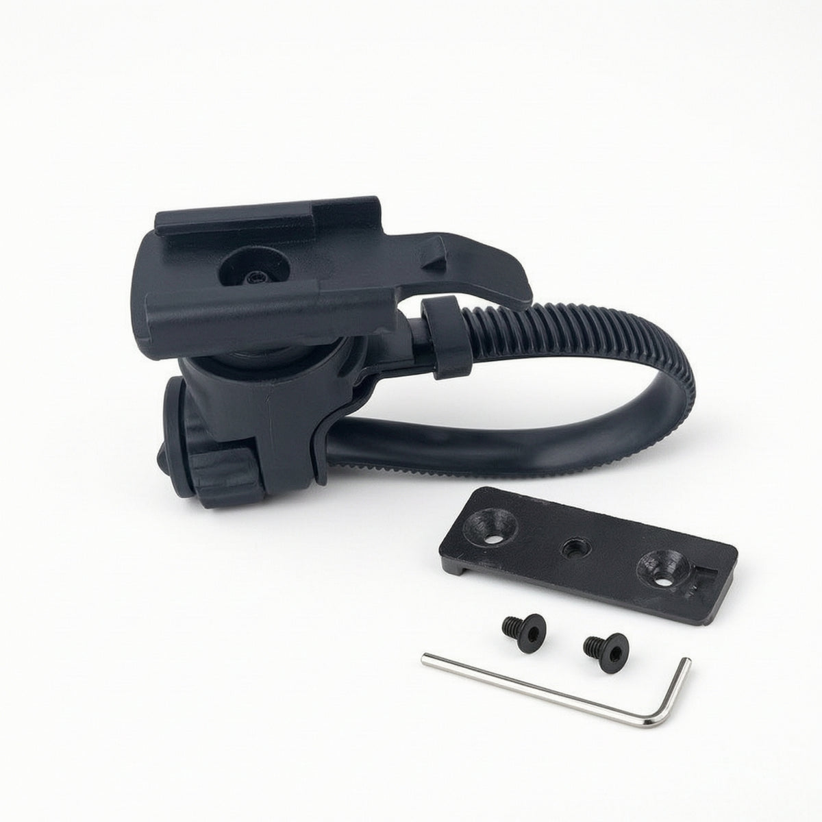 Replacement Bike Light Mount Compact Cycle Light Bracket Easy to Install Mounting Bracket Base Vibration-Resistant for Cyclists