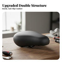 Folding Electric Two-Wheeler Saddle Ergonomic Design Soft Electric Bike Cushion High Oversized Cycle Seat Cushion for Seniors