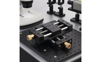 Precision Displacement Stage Stable Manual Linear Stage Sturdy Sliding Table for Researchers, Hobbyists, Scientific Facility