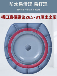 马桶盖板座圈通用成人加厚简易马桶坐便圈农村老人专用桶上放坐便