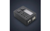 QC 3.0 12V Power Box with LCD Display Multifunctional Power Distribution Box with LED Display Compact Fast Charging for Campers, DIYers, Camping, Vans, Boats, Cars