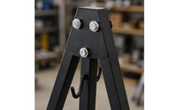 Bolted Joints Triangular Frame Handle Rack Double-Sided Hooks Freestanding Handle Rack