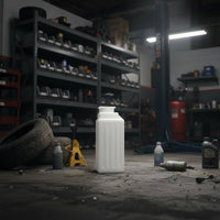 Car Lift Oil Tank With Drain Plug Hydraulic Fluid Tank Garage Equipment for Mechanics, Workshop