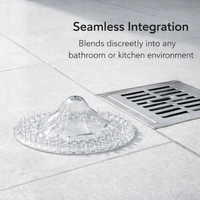 floor drain cover, sink strainer, kitchen , PVC material, homeowner