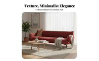 Curved cumulus Sofa Nordic aesthetic Couch Soft Cushions Living Room Furniture for Apartment Dwellers, Homeowners, Hotel Lobby, Showroom, Home leisure