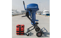 Outboard Motor Stand with Wheels Sturdy Dolly Long-Lasting for Marina