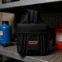 Waist Tool Pouch Multiple Pockets Canvas Tool Pouch Easy to Carry Storage Gear for Car Repair Workers, Mechanics, Garage, Workshop