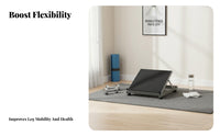 Anti-Slip Surface Foot and Ankle Incline Board Stable & Secure Adjustable Incline Board 200KG Weight Capacity Foot Stretching Device Heavy-Duty for Runners, Athletes, Home Gym, Office
