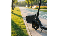 Universal Fit Electric Scooter Pet Basket Optional Liner Electric Bicycle Foot Pedal Basket for Outings, Commuting