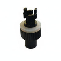 Leak-Proof 6-Tooth Valve Adapter Easy Installation Inflatable Boat Pump Nozzle Sturdy Construction Paddleboard Inflation Adapter for Paddleboarders, Kayakers, Anglers