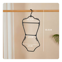 Non-Slip Swimsuit Hanger Long-Lasting Bathing Suit Display Rack Sleek Surface for Children, Retailers, Retail Shop, Boutique, Swimming Pool