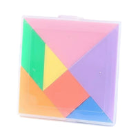 Tangram Game, Kids Educational Intelligence Board, Colorful Preschool Teaching Aid