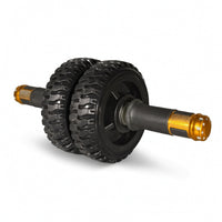 Abdominal Roller Wheel Non-Slip Fitness Wheel with double Wheels Portable Fitness Equipment for Beginners, Home Gym, Outdoor Workouts, Office
