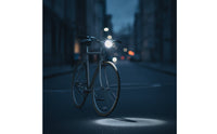 Retro Cycle Headlight Chrome Bike Headlight Easy to Install for City Commuting