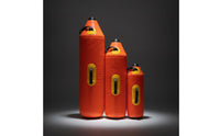 Spearfishing Buoy Heavy-Duty Spearfishing Buoy with Handle Torpedo Buoy Orange Lightweight for Spearfishers, Freediving