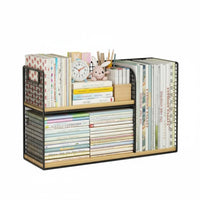 Space-Saving animalshapedShaped Book Stand Child-Safe Design Desktop Organizer Multi-Compartment Storage Rack Easy Assembly for Children, young children, Parents, kid's Room, play area, Study Table