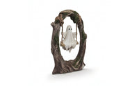 Specters on a Arbor Seat Spooky Specters Tree Suspended Decor Decorations for Decorators