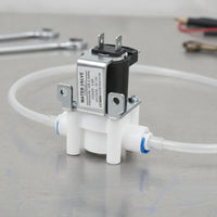 Inlet Feed Water Solenoid Valve 1/4-Inch Inline Water Solenoid Valve for Repair Technicians