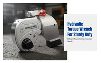 Hydraulic Torque Wrench, Electric Drive, Alloy Construction, High Power, Hollow Design