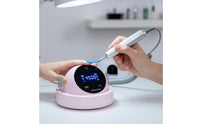 Nail Drill Machine with Bits Electric Rechargeable Nail Drill Appliance Compact Professional for Beginners, Home Salon