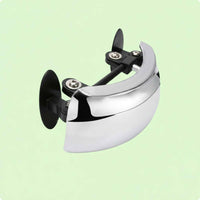 Blind Area Reduction Wide Angle Motorcycle Mirror Universal Fit Convex Motorcycle Mirror Easy Installation Vehicle Accessory for Scooter Use, Street Riding
