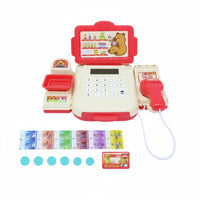 Toy Currency Register Credit Card Payment Device Toy Supermarket Register