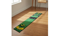 Golf Putting Mat Portable Putting Practice Carpet Non-Slip Backing Golf Training Mat for Beginners, Backyard