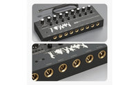 8-Channel Audio Mixer Compact Stereo Audio Mixer Built-in for Streamers, Creators, Home Production, Desktop