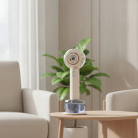 Handheld Spray Fan with Water Tank Rechargeable Handheld Misting Fan Cordless for Commuters, Travel, Office, Desk