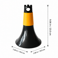 Football Training Equipment for Coaches, 23cm Agility Cone, Sports Training Cones for football, Basketball