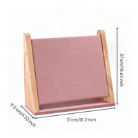 Jewelry Display Stand with Padded Surface Long-Lasting Tabletop Jewelry Holder Wooden Display Rack Simple Organizer Portable